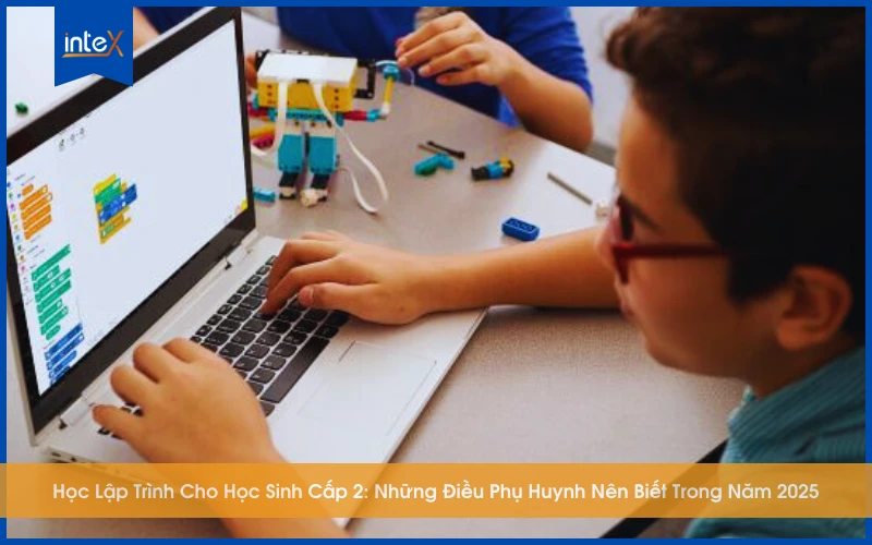 Khóa học lập trình dành cho học sinh cấp 2 tại inteX