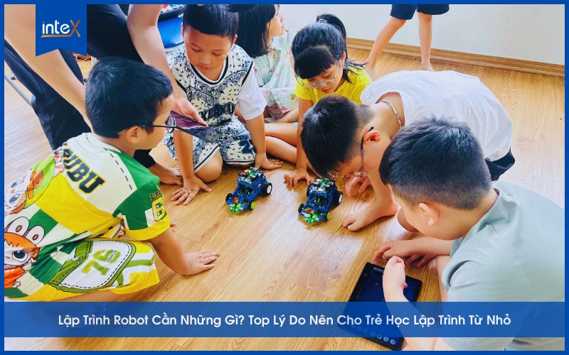 Lập trình robot – nền tảng giáo dục hiện đại cho trẻ em