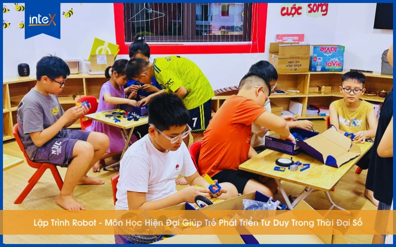 Khám phá lập trình robot trong giáo dục STEM cho trẻ em