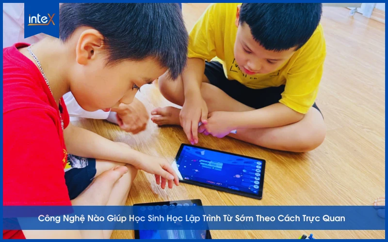 Học sinh học lập trình từ sớm với công nghệ trực quan như Scratch và Robotics