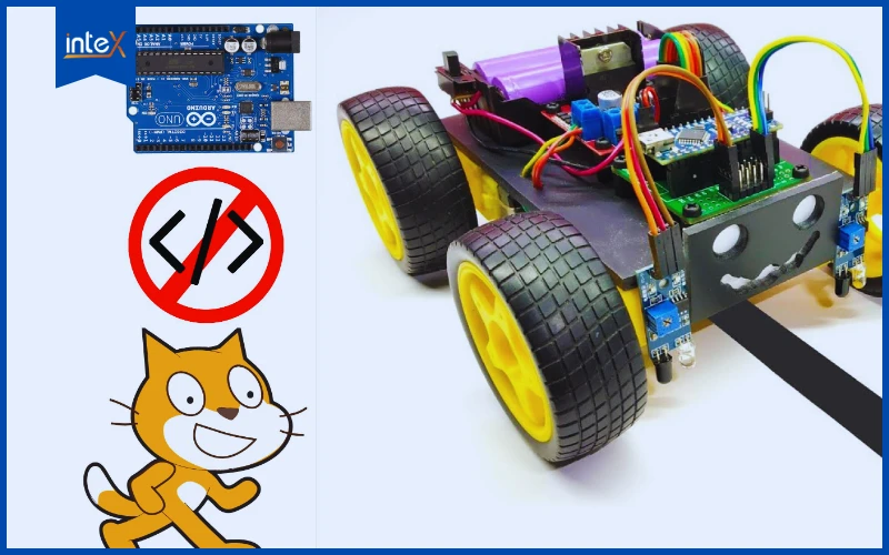 Học sinh lập trình Arduino cho robot, rèn tư duy logic và kỹ năng công nghệ