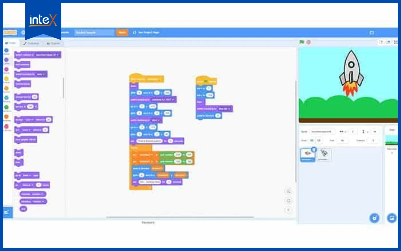 Lập trình kéo thả trực quan dễ hiểu cho trẻ em mới bắt đầu học code
