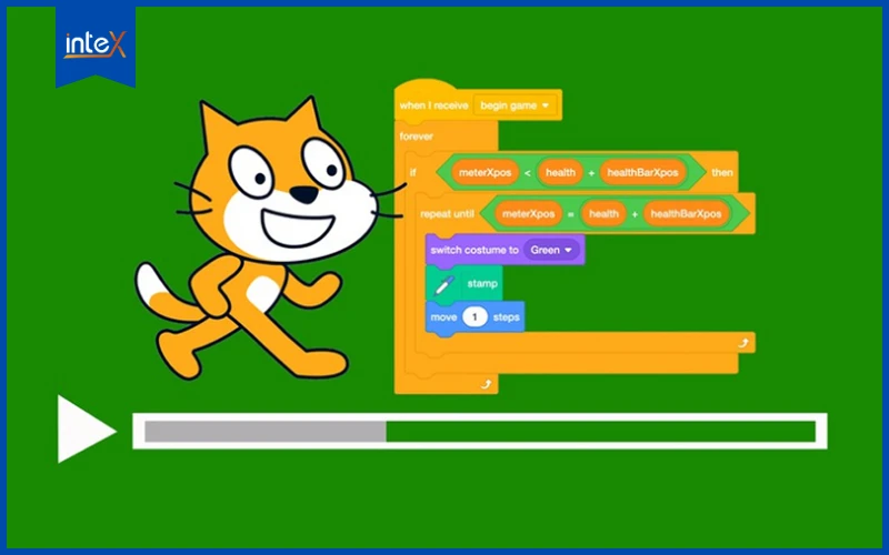 Trò chơi bắt mèo ở lập trình Scratch