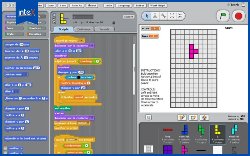 Dự án lập trình game bằng Scratch