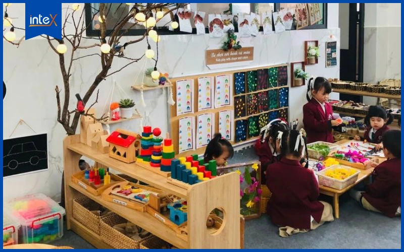 Không gian góc học tập cho trẻ vui học STEAM