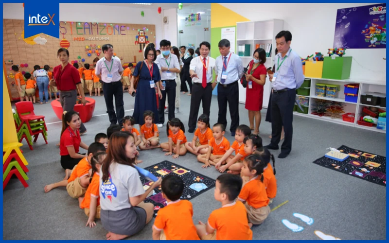 Lớp học STEM tại trường tiểu học