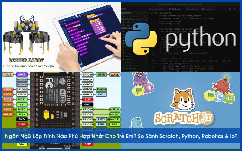 Ngôn ngữ lập trình phù hợp với trẻ em