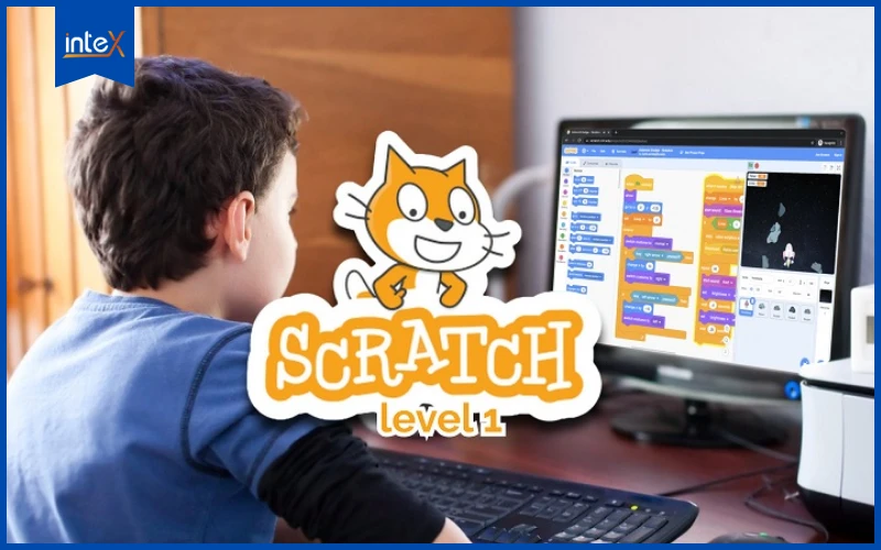 Trẻ học Scratch đơn giản