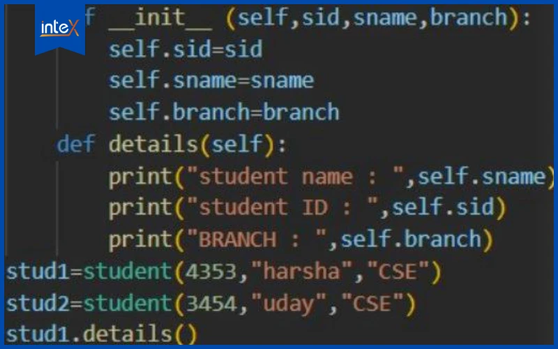 Giao diên của lập trình Python