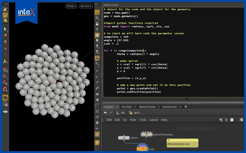 Ứng dụng Python trong thiết kế đồ họa 3D.