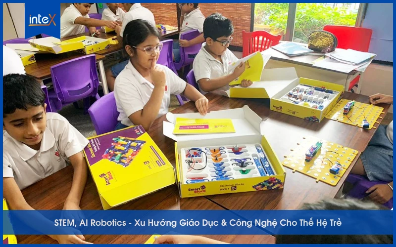 STEM, AI Robotics: Xu Hướng Giáo Dục & Công Nghệ Cho Thế Hệ Trẻ