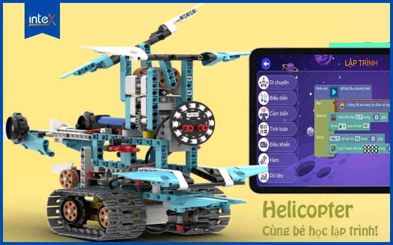 Bộ kit robot Vrobox dành cho trẻ em học lập trình robot