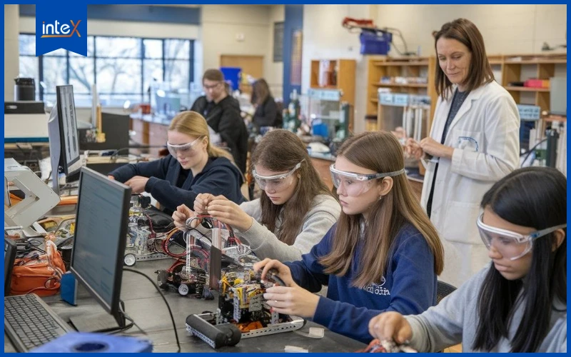 Lớp học công nghệ của các nước tiến tiến trên thế giới