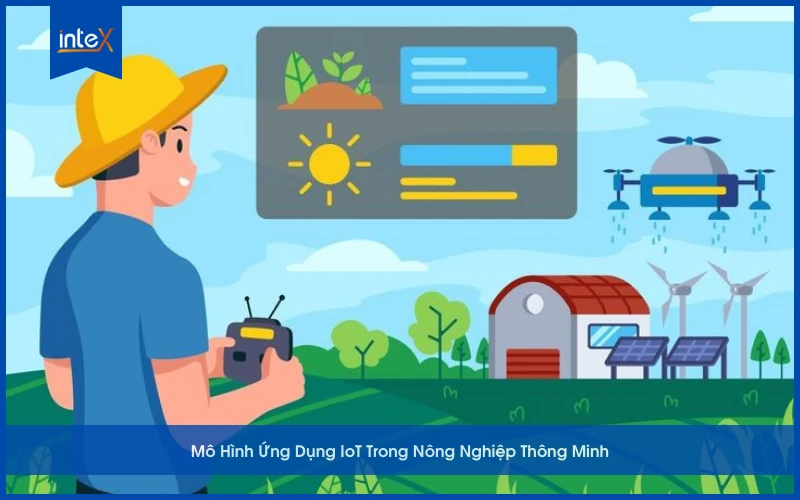 Mô Hình Ứng Dụng IoT Trong Nông Nghiệp Thông Minh