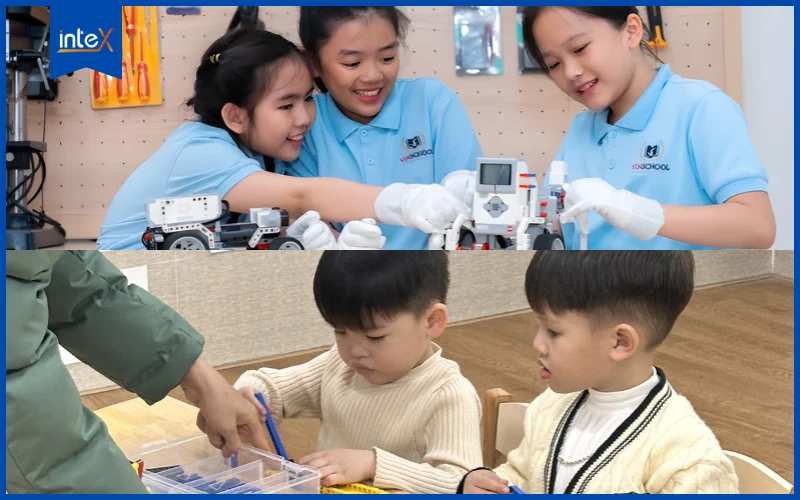 Cách trẻ tiếp cận với robot được phân hoá rõ rệt