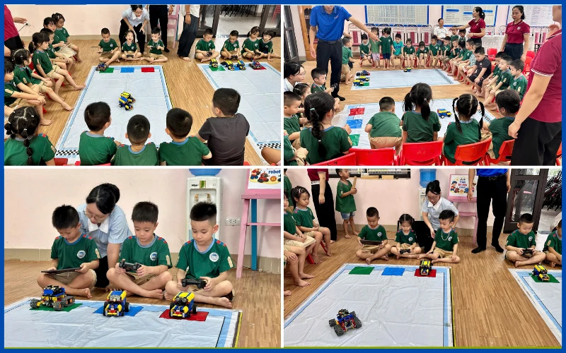 Trạm thi đấu Robot