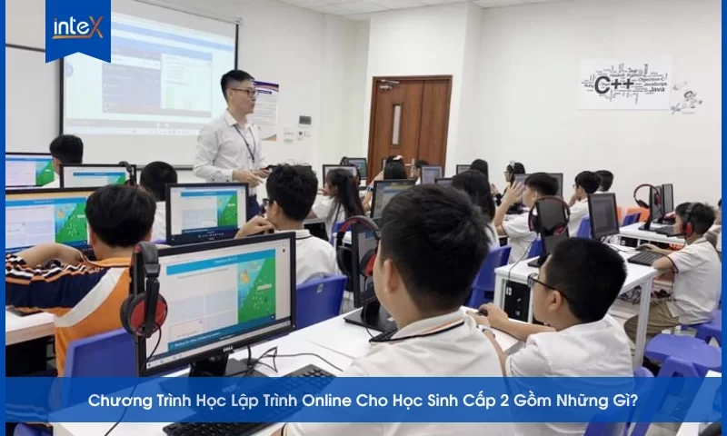 Chương Trình Học Lập Trình Online Cho Học Sinh Cấp 2 Gồm Những Gì