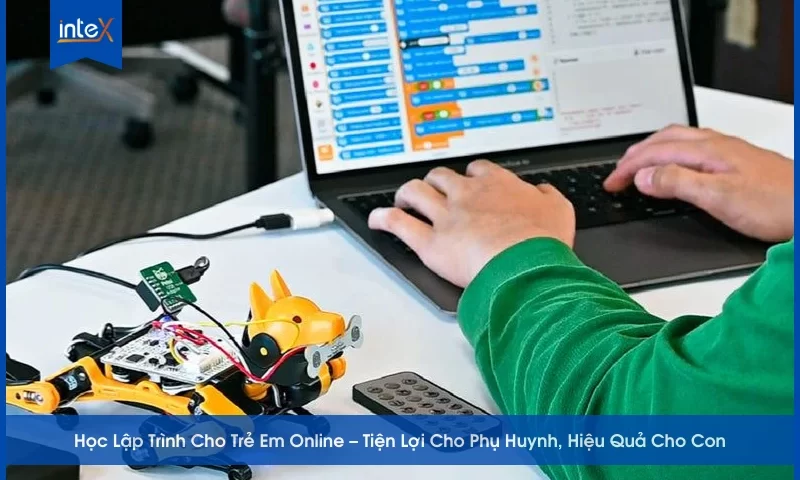 Học Lập Trình Cho Trẻ Em Online – Tiện Lợi Cho Phụ Huynh, Hiệu Quả Cho Con