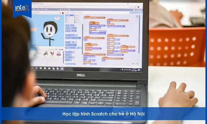 Trẻ em học lập trình Scratch tại Hà Nội, phát triển tư duy logic và sáng tạo