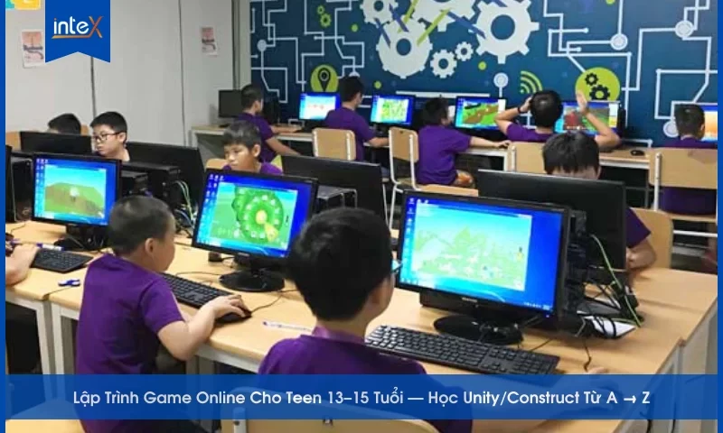 Lập trình online cho trẻ THCS