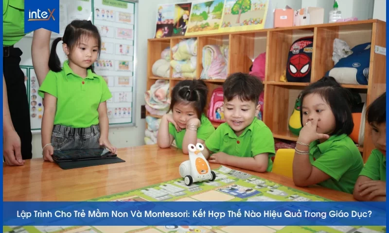 Lớp lập trình cho trẻ mầm non