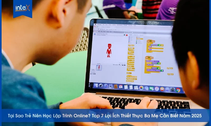 Phụ huynh cùng học lập trình online cho trẻ em