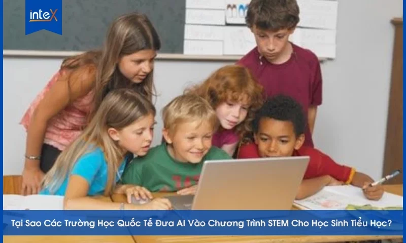 Tại Sao Các Trường Học Quốc Tế Đưa AI Vào Chương Trình STEM Cho Học Sinh Tiểu Học