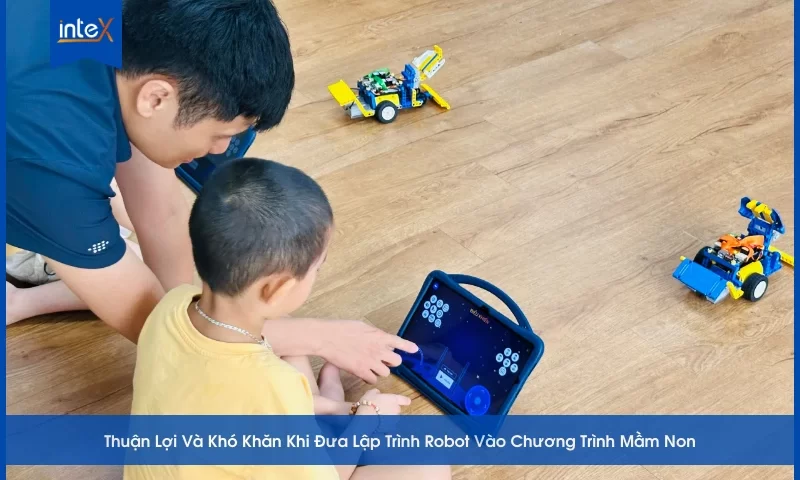 Thuận Lợi Và Khó Khăn Khi Đưa Lập Trình Robot Vào Chương Trình Mầm Non