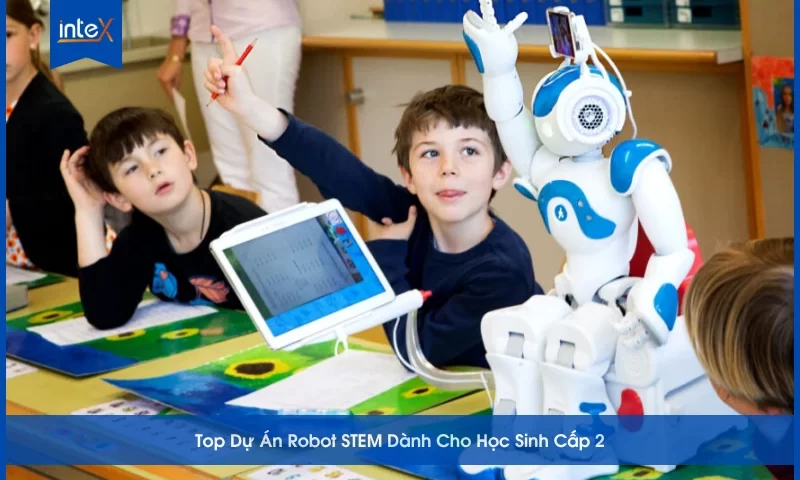 Top Dự Án Robot STEM Dành Cho Học Sinh Cấp 2