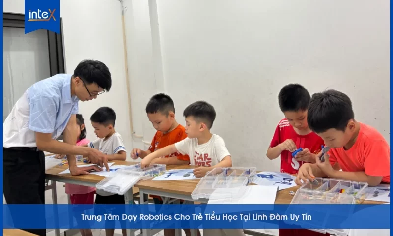 Trung Tâm Dạy Robotics Cho Trẻ Tiểu Học Tại Linh Đàm Uy Tín
