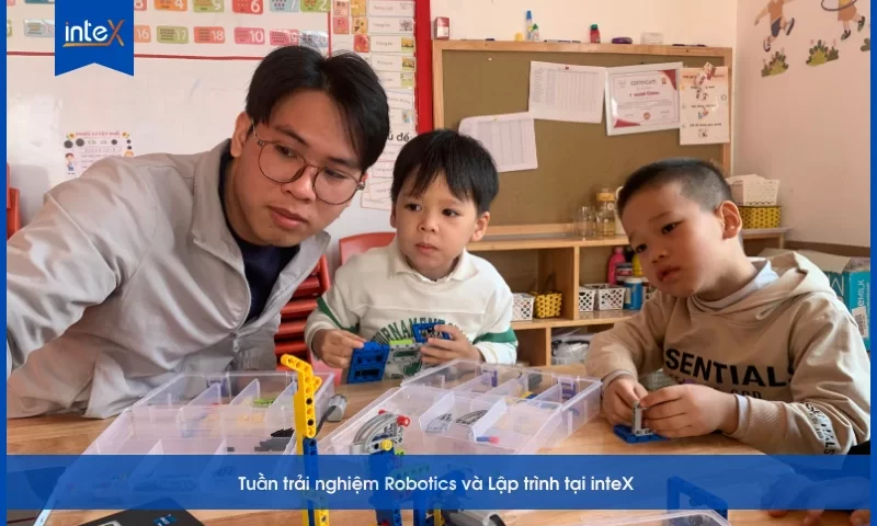 Tuần trải nghiệm Robotics và Lập trình tại inteX 