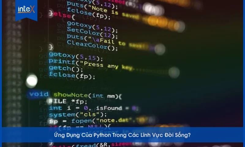 Ứng Dụng Của Python Trong Các Lĩnh Vực Đời Sống_ Giải Mã Cùng Phụ Huynh & Nhà Trường