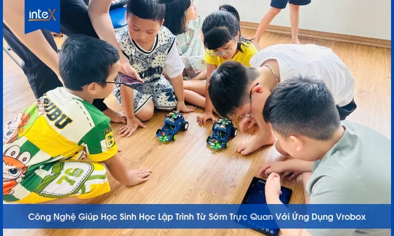 Công nghệ trực quan giúp trẻ tiếp cận lập trình với Vrobox