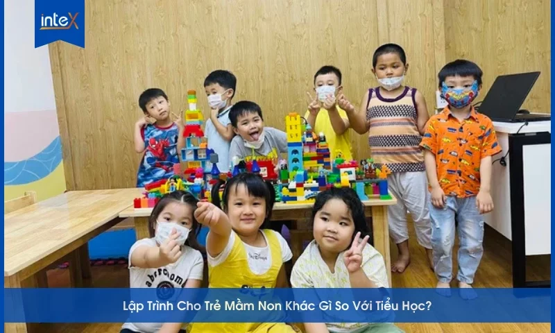 Lập Trình Cho Trẻ Mầm Non Khác Gì Tiểu Học?