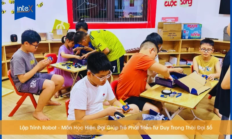 Khám phá lập trình robot trong giáo dục STEM cho trẻ em