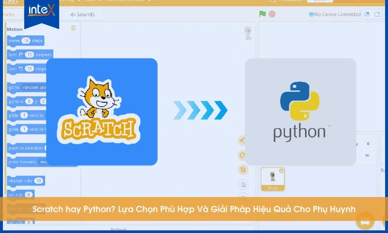 Trẻ học lập trình Scratch và Python - Lựa chọn phù hợp cho phụ huynh