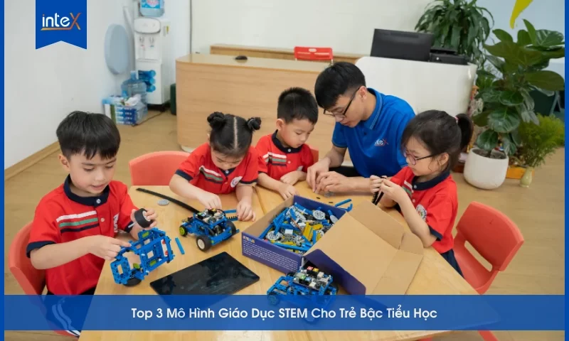 Mô hình giáo dục STEM cho học sinh tiểu học với hoạt động lắp ráp và học tập sáng tạo