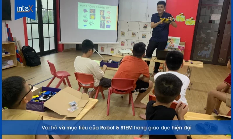 Dự án robot STEM giúp học sinh học sáng tạo và thực hành
